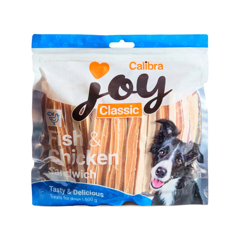 Calibra Joy Dog Classic Fish & Chicken Sandwich