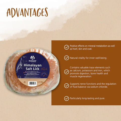 Hestevard Himalayan Salt Lick 2.5kg - 3kg