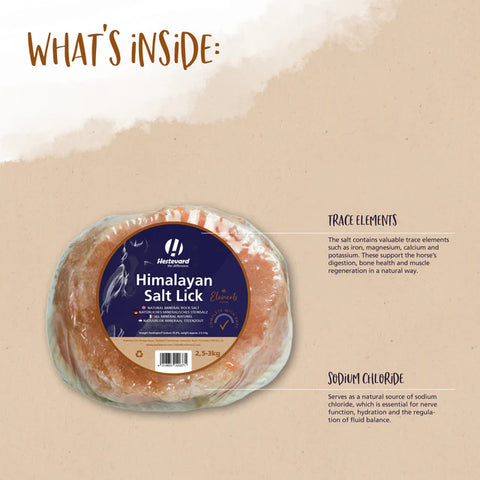 Hestevard Himalayan Salt Lick 2.5kg - 3kg