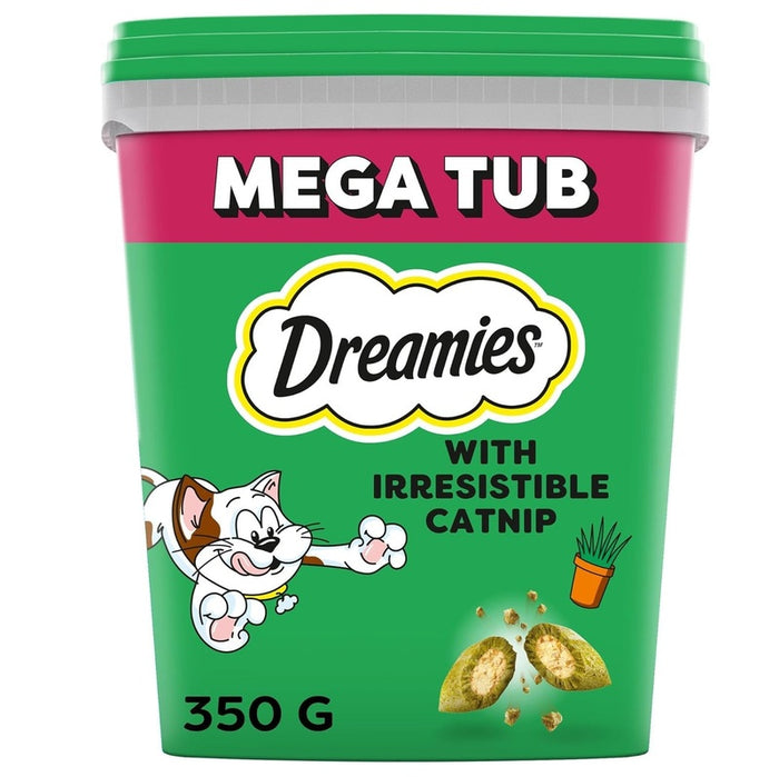 DREAMIES Cat Treats Catnip 350g MegaTub