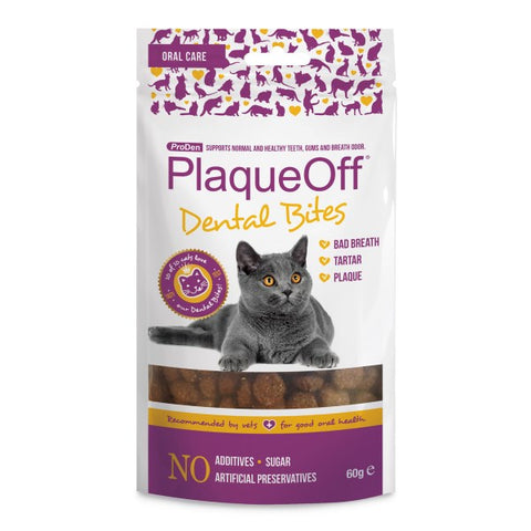 Plaque Off Dental Bites for Cats