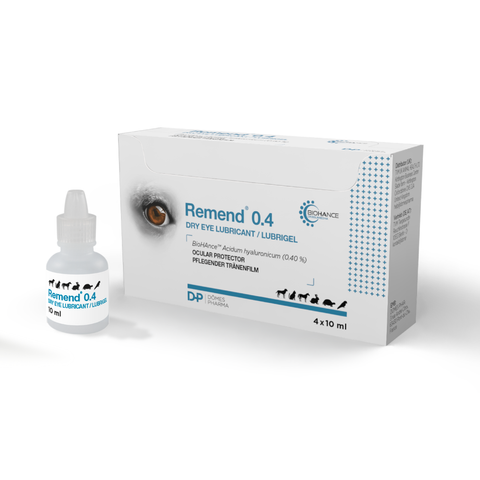 Remend 0.4 Dry Eye Lubricant Drops 4x10ml