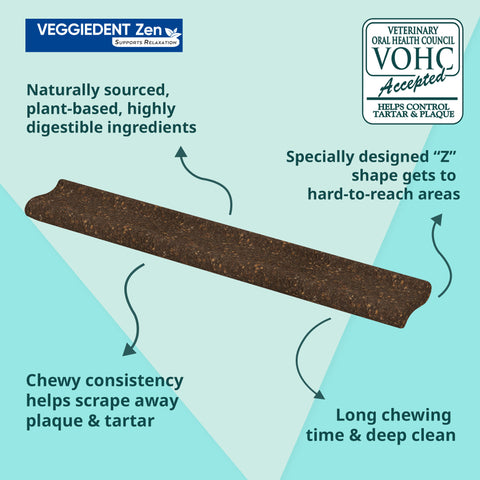 VeggieDent® Zen Dental Chews for Dogs