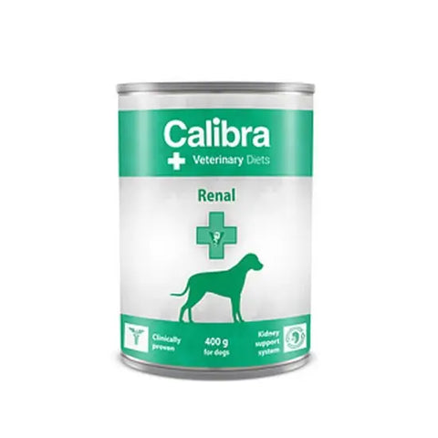 Calibra Veterinary Diets Renal Wet Dog Food 6 x 400g Cans