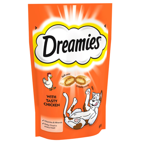 Dreamies Chicken Cat Treats 60g