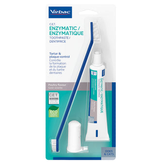 Oral Hygiene Toothpaste & Toothbrush Kit for Dogs