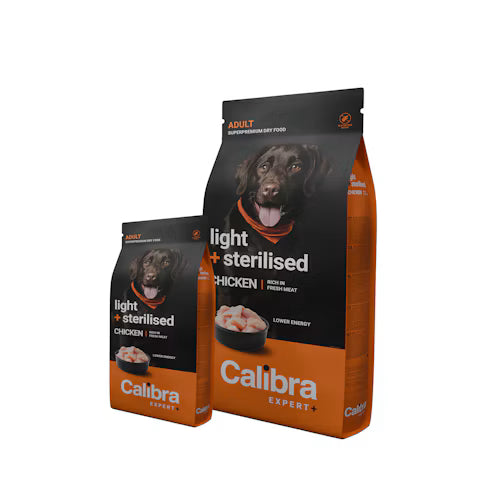 Calibra Dog EXPERT+ Adult Light Sterilised Chicken