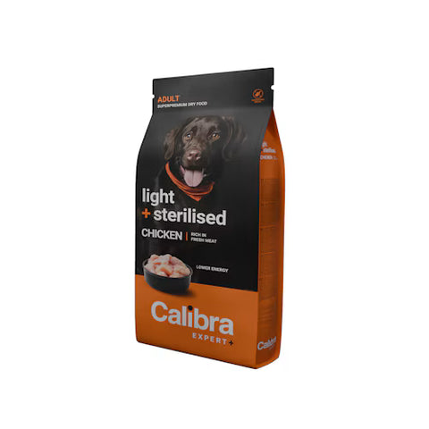 Calibra Dog EXPERT+ Adult Light Sterilised Chicken