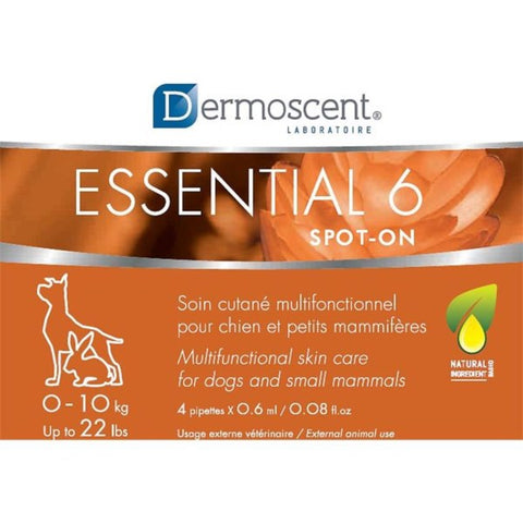 Dermoscent Essential 6 spot-on for Dogs x 4 Pipettes