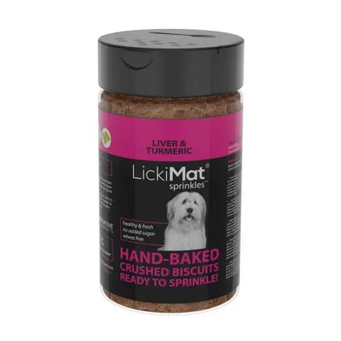 LickiMat Sprinkles Liver and Turmeric 150g