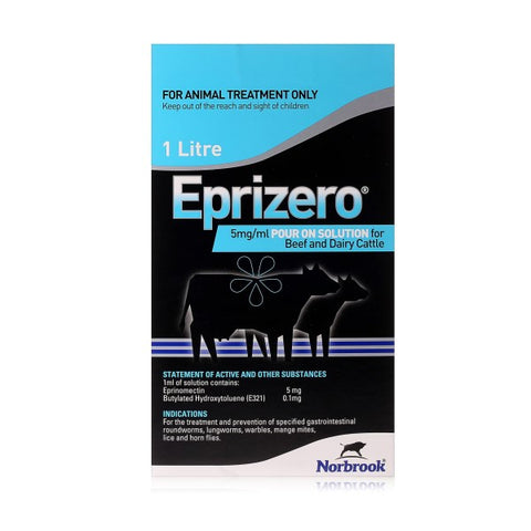 Eprizero 5 mg/ml Pour-on Solution for Beef and Dairy Cattle