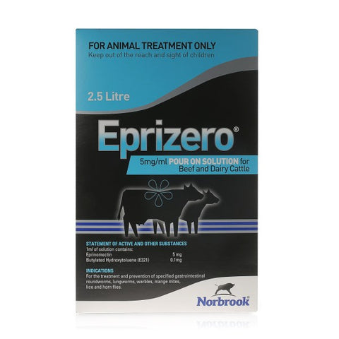 Eprizero 5 mg/ml Pour-on Solution for Beef and Dairy Cattle
