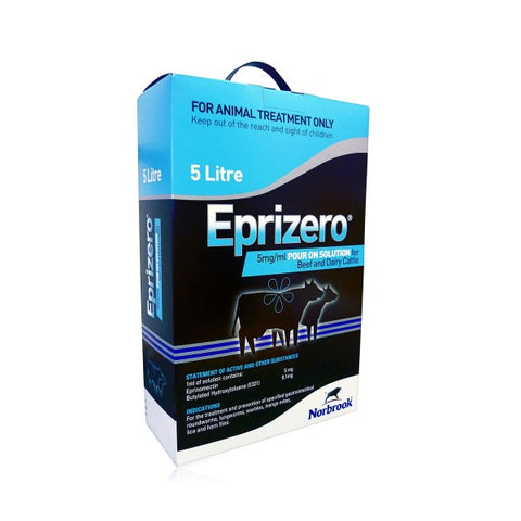 Eprizero 5 mg/ml Pour-on Solution for Beef and Dairy Cattle