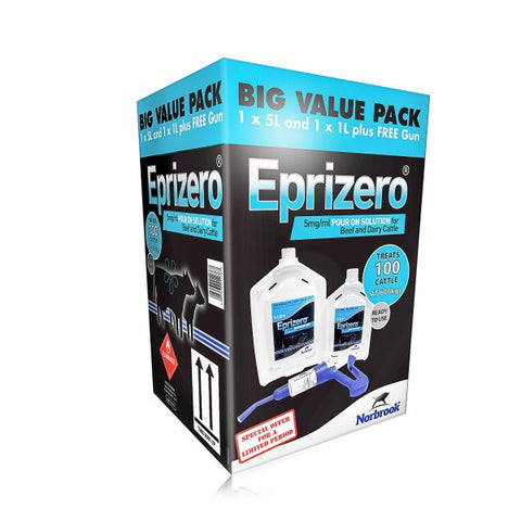 Eprizero 5 mg/ml Pour-on Solution for Beef and Dairy Cattle