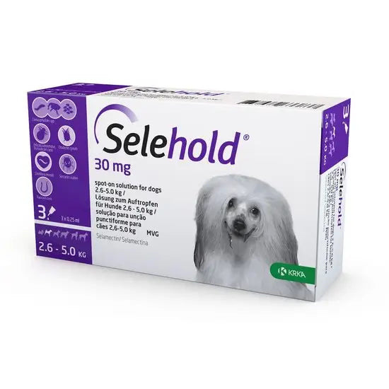 Selehold Toy Dog 30mg 0.25ml 3 Pipettes