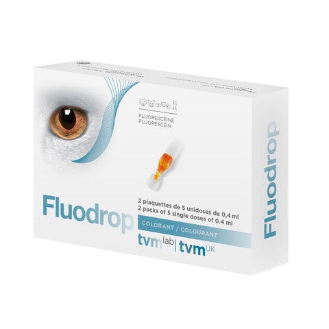 Fluodrop for Dogs, Cats, Horses & Exotic Pets (10 x 0.4ml Single Dose)