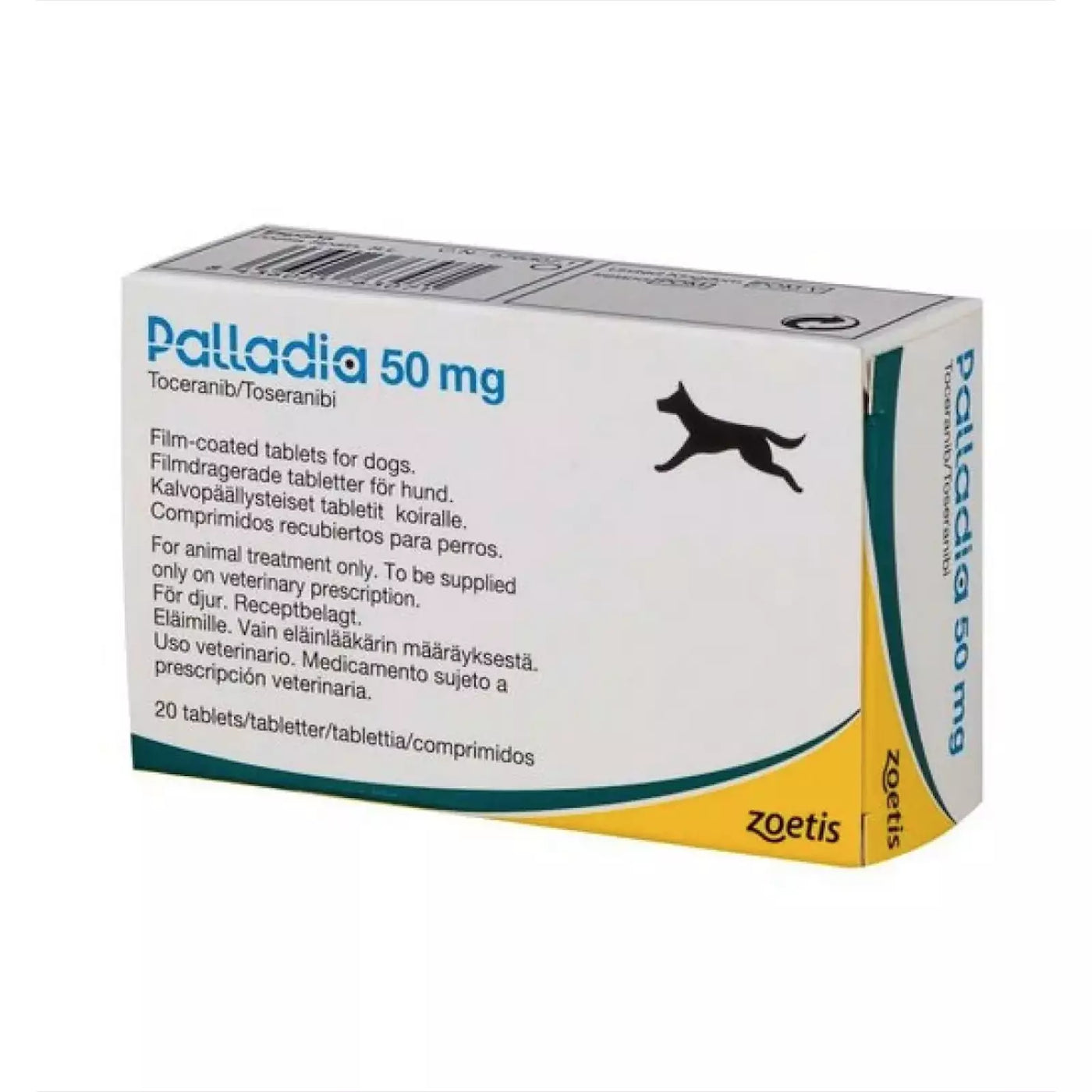 Palladia for Dogs pack of 20 tablets