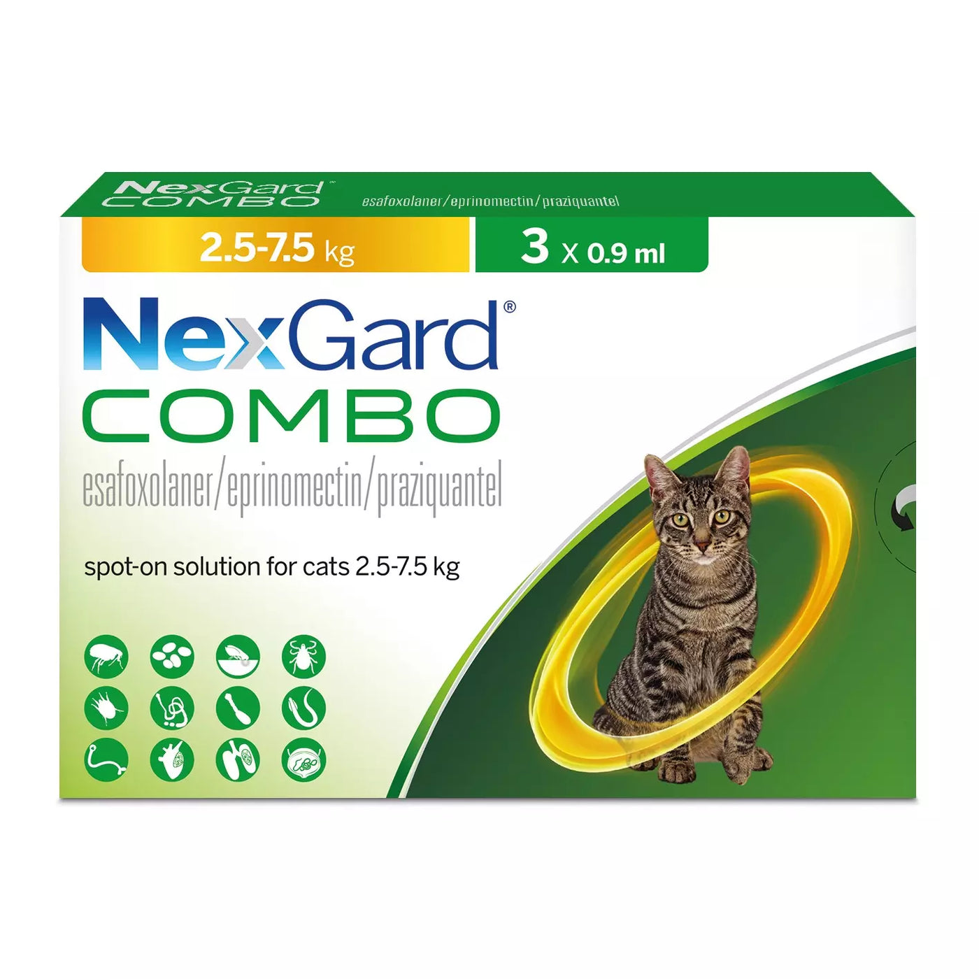 Nexgard Combo Spot-on Solution for Cats