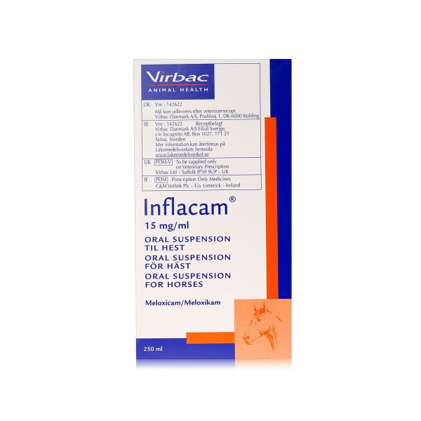 Inflacam 15mg/ml Oral Suspension for Horses