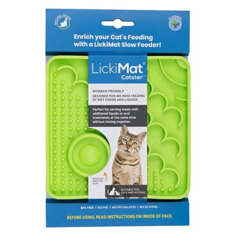 LickiMat Kitty Green