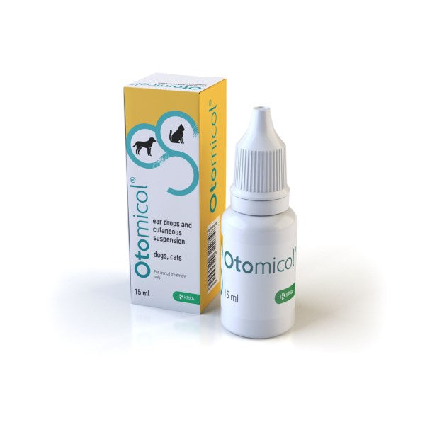 Otomicol® Ear Drops and Cutaneous Suspension for Cats and Dogs