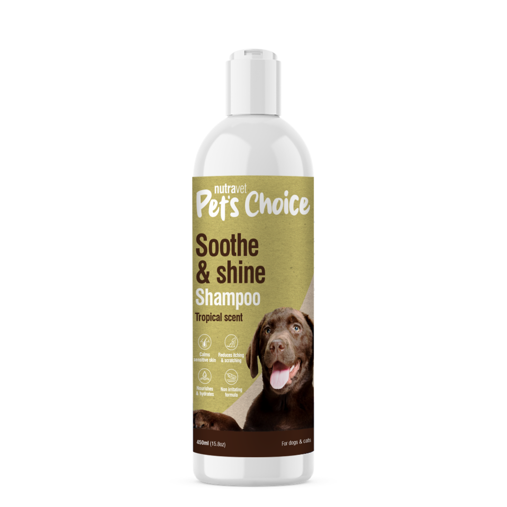 Pets Choice – Soothe & Shine Shampoo 450ml
