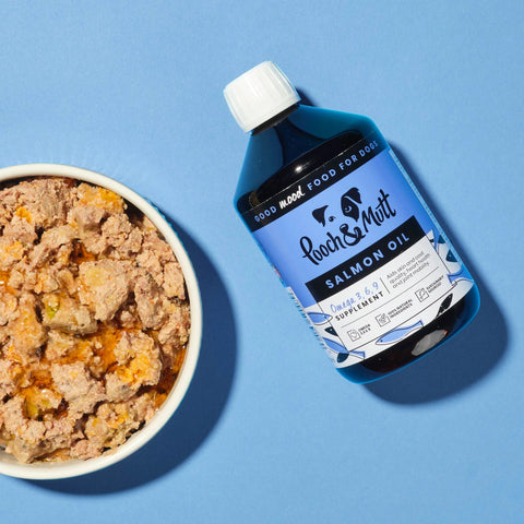 Pooch & Mutt Salmon Oil Omega Supplement for Dogs 500ml