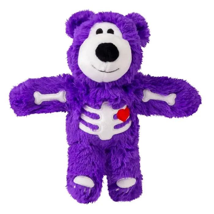 Kong Halloween Wild Knots Skeleton Bear Assorted M/L