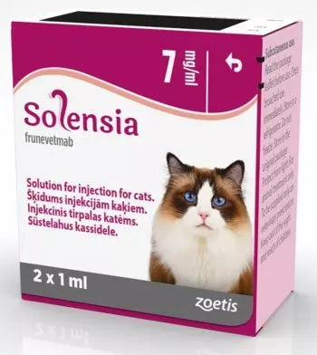 Solensia® 7 mg/ml solution for injection for cats - 2 x 1ml Vial
