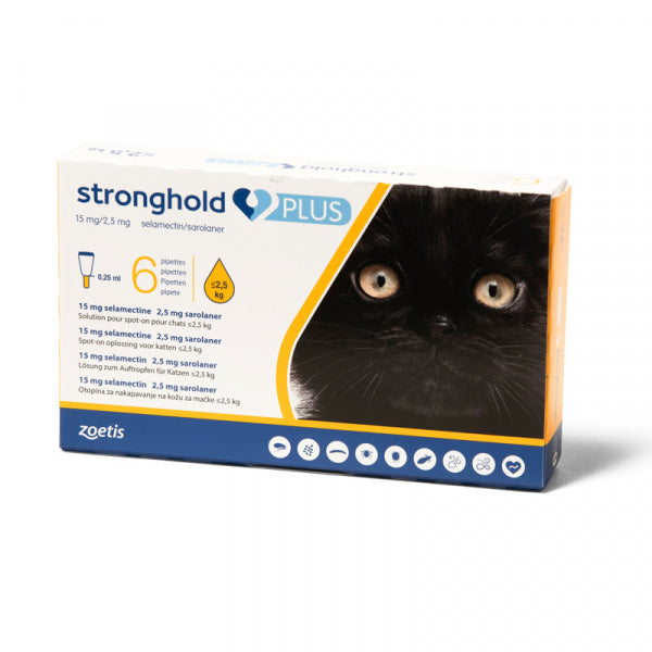 Stronghold Plus spot-on for Small Cats and Kittens