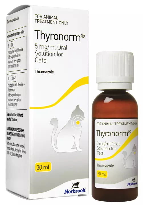 Thyronorm Solution for Cats 5mg/ml