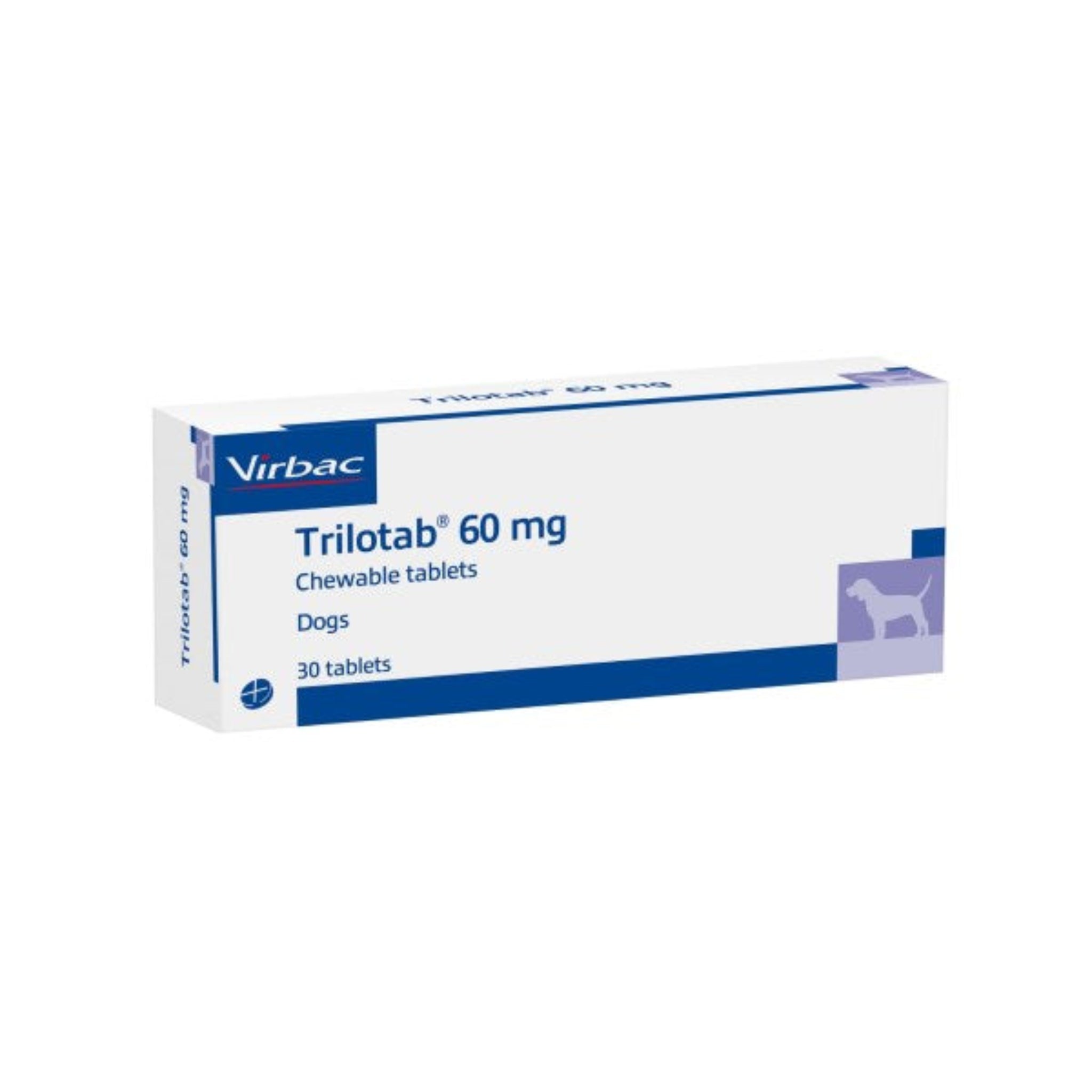 Trilotab® Chewable Tablets for Dogs 60mg – VetMedi.co.uk