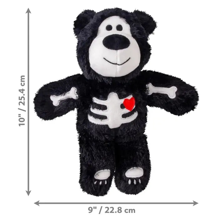 Kong Halloween Wild Knots Skeleton Bear Assorted M/L
