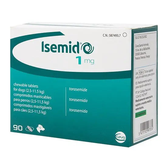 Isemid 1mg tablets for dogs