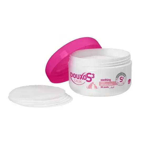 DOUXO® S3 CALM Soothing Itchy Irritated Skin Pads for Dogs and Cats