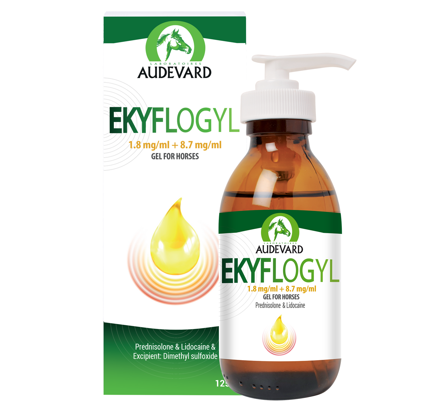 Audevard Ekyflogyl gel for horses 100ml