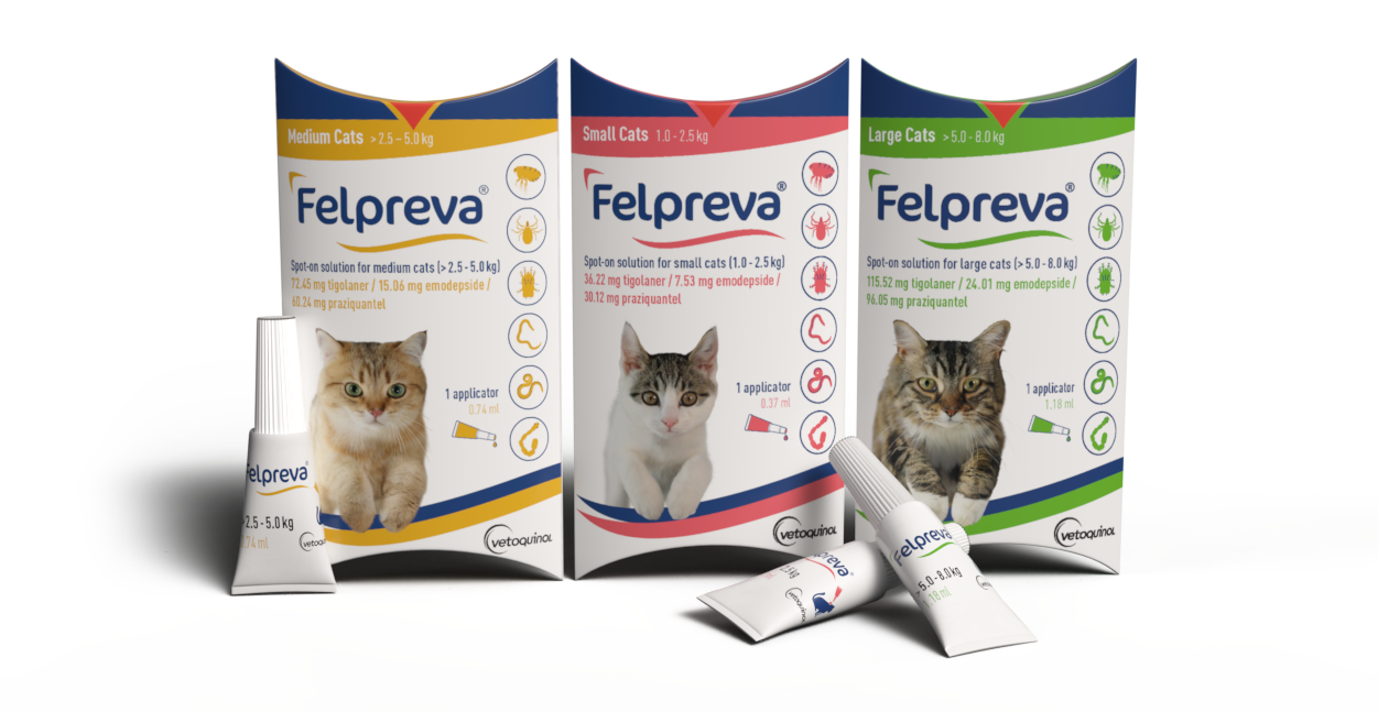Felpreva Spot on for cats - one pipette