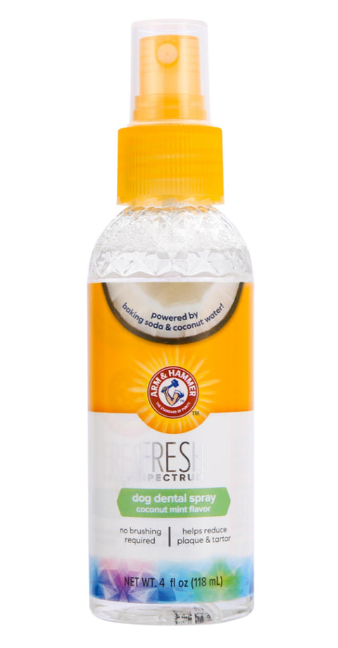 Arm & Hammer Fresh Spectrum Coconut Mint Dental Spray 118ml - Dog Dental Spray (No Brush)