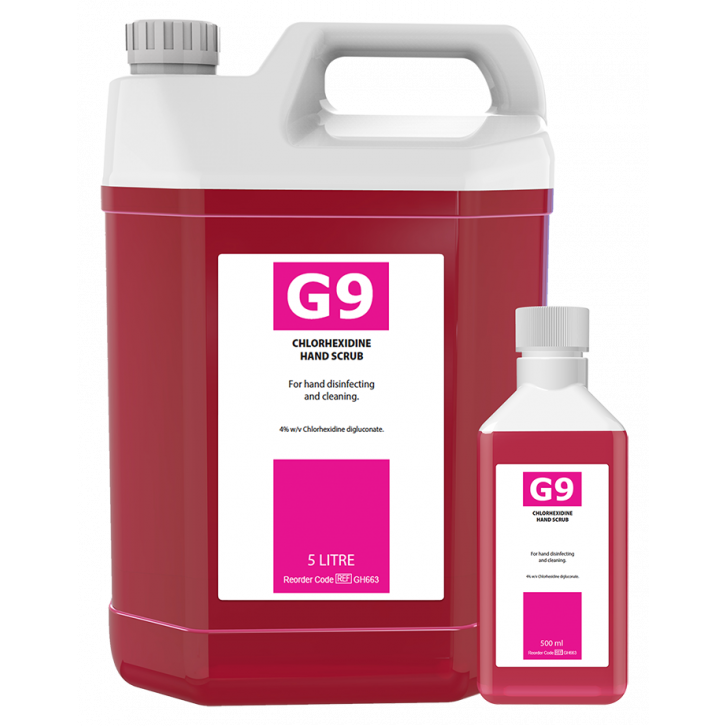 G9 Chlorhexidine Hand scrub 4%
