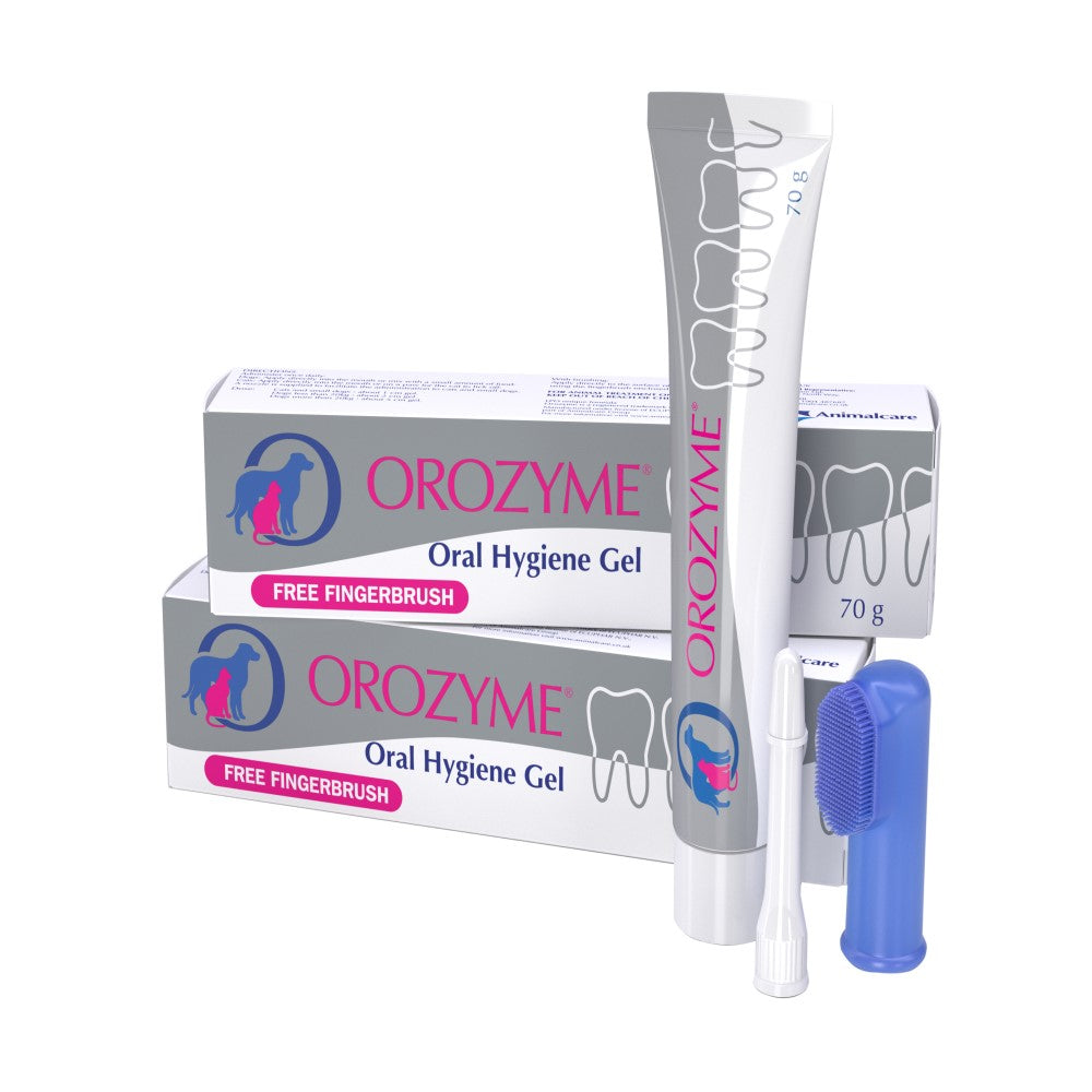 Orozyme Oral Hygiene Gel 70g for dogs and cats