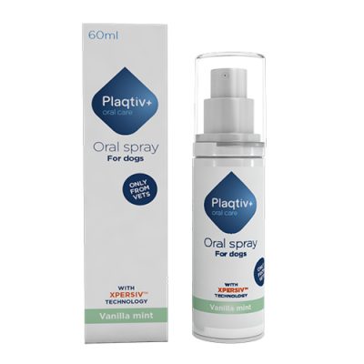 Plaqtiv+® Oral Spray 60ml for dogs