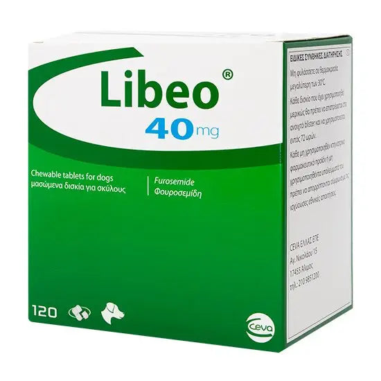 Libeo Chewable Tablets For Dogs 40mg