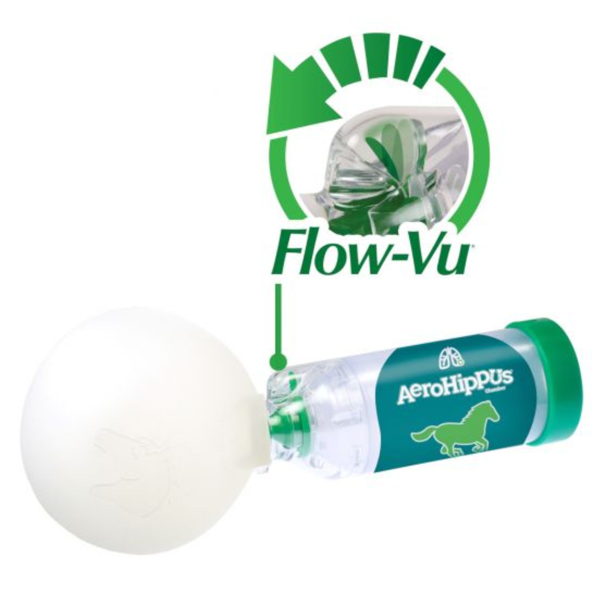 Aerohippus Chamber - For Horses - Asthma Flow Vu Aerosol