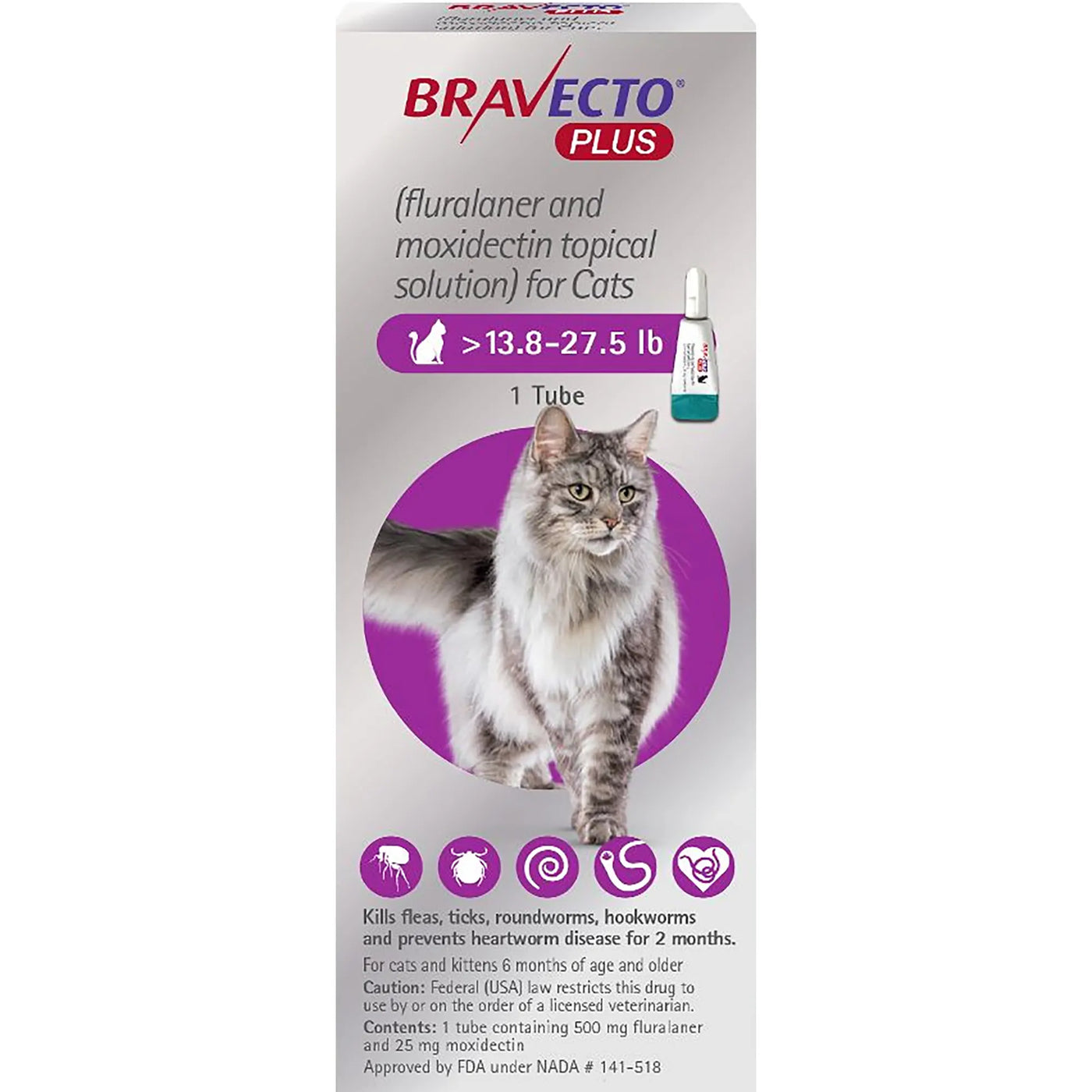 Bravecto Plus Spot On Flea Treatment
