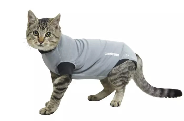 Buster EasyGo Body Suit Cats After Surgery Suit Extended Tail Opening