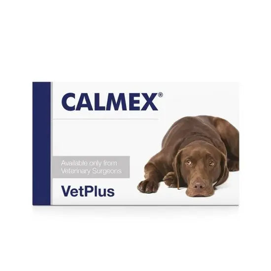 Calmex Dogs 60 tablets Nutritional Supplement Aid Calm Demeanor