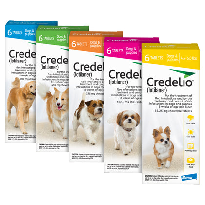 Credelio Chewable Tablets Dogs 6 tablets