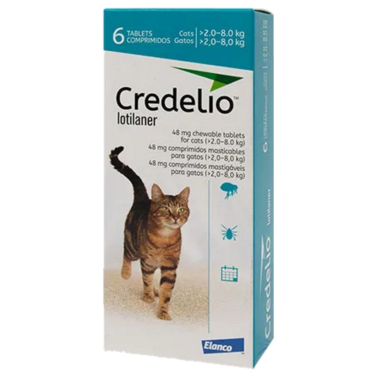 Credelio chewable tablets for cats - 6 pack