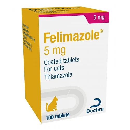 Felimazole 5mg Tablets for Cats (per tablet)