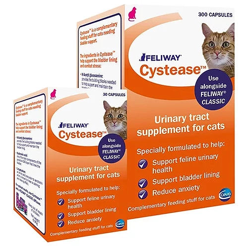 Feliway Cystease urinary tract supplement cats